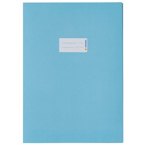 HERMA Heftschoner Papier, hellblau, A4