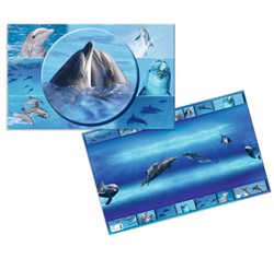 HERMA Schreibunterlage 550 x 350 mm, Delfin