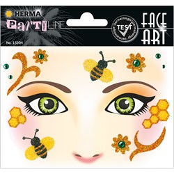 HERMA FACE ART Sticker, Honey bee