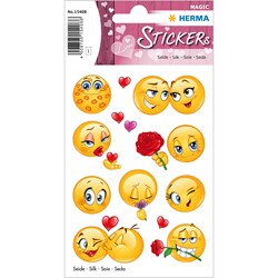 HERMA Magic Sticker, Love Faces, Seide