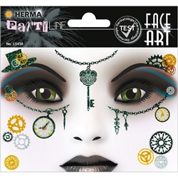 HERMA FACE ART Sticker, Steampunk Amelia