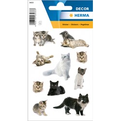 HERMA Decor Sticker, Katzenfotos